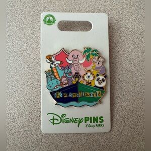 Disney Parks 'It's a Small World' Animal Pin Panda Elephant Koala Llama NWT